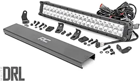 Rough Country 70779 Black Series 20" Hidden Bumper Led Light Bar Kit For Dodge Ram 1500 2019-2022 1