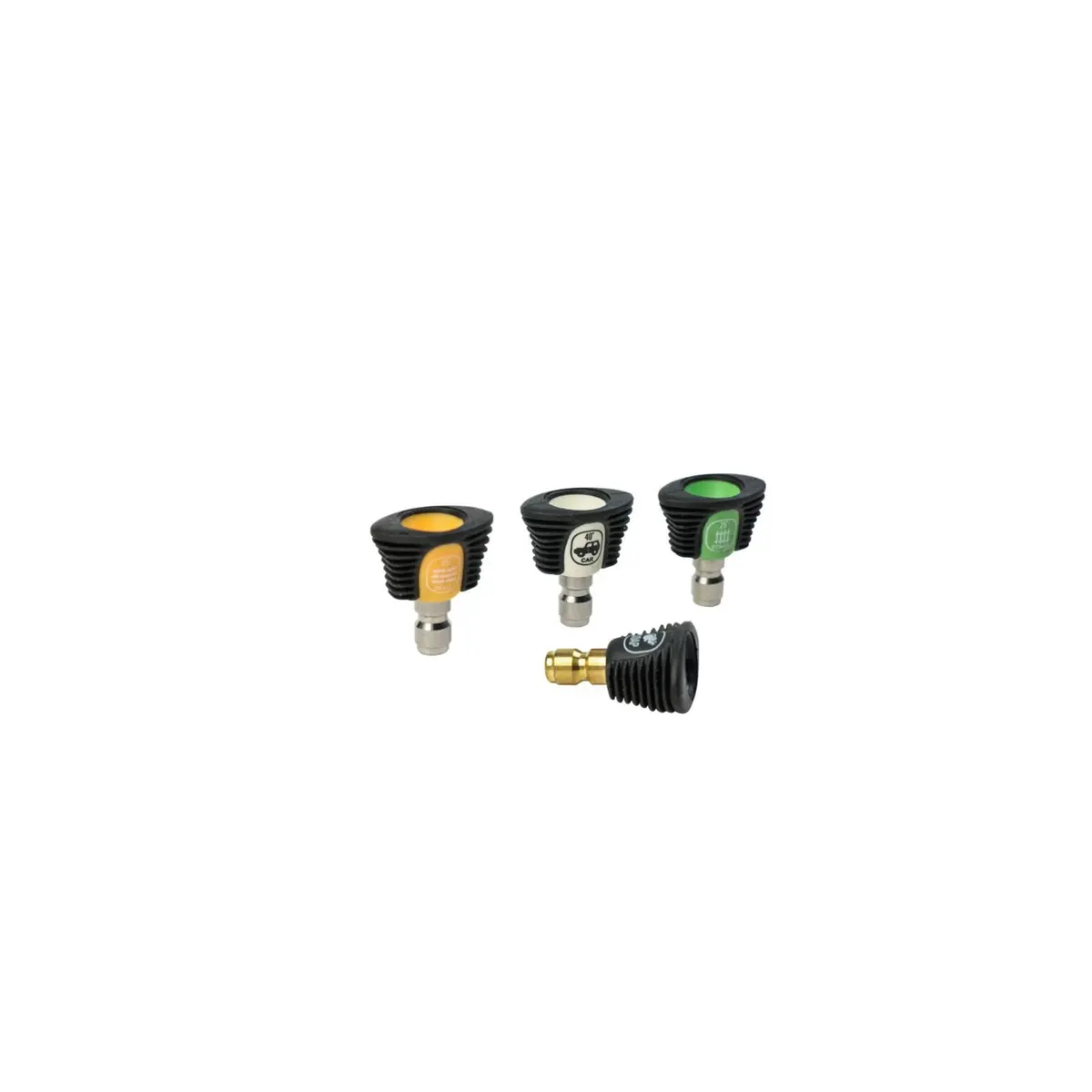 Universal Rubber Grib Pressure Washer Nozzle Set 1
