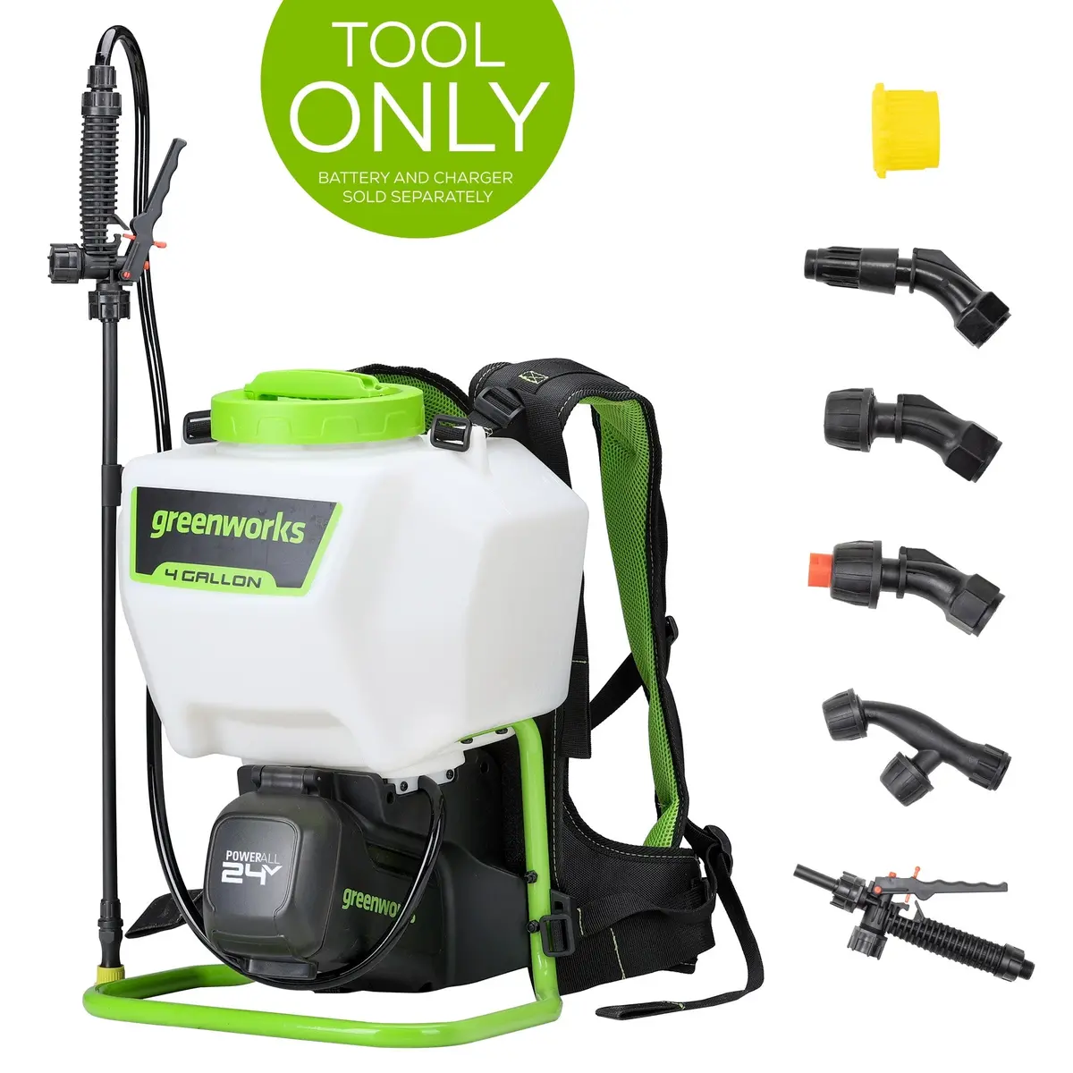 24V Cordless Battery Backpack Sprayer (Tool Only) 1