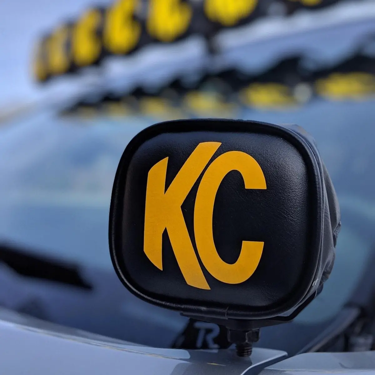 Kc Hilites 3" Soft Vinyl Cover For C-Series & Lxr Led Cubes - Pair - Recon Recovery 1