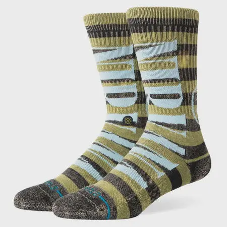 Stance Mupa Nirvana Socks - Green 1