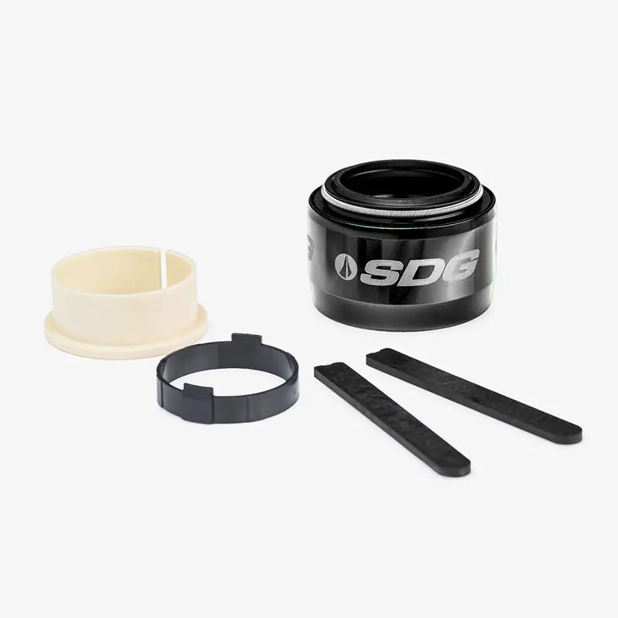 Sdg Components, Collar And Bushing For Tellis, Black, For 30.9Mm And 31.6Mm Posts 1