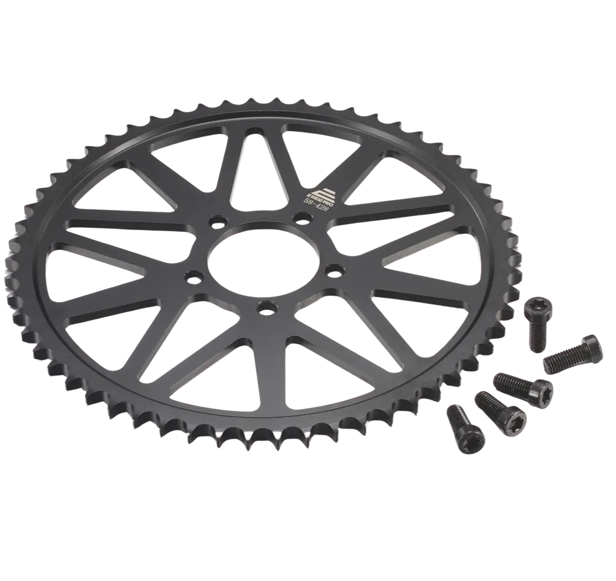 428*58T Sprocket Alu Cnc (With 5Screws) - E-Ride Pro Sr 1