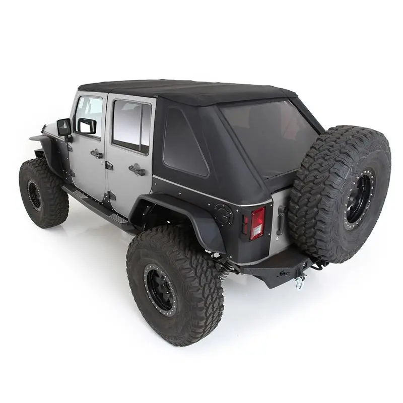 Smittybilt Bowless Combo Top Complete Kit For 2007-2018 Jeep Wrangler - Recon Recovery 1