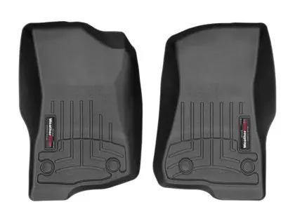 Weathertech Floor Liners For Volkswagen Tiguan 2020 - Front - Black  **Clearance** 1