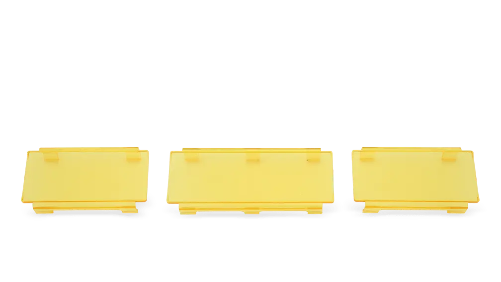 Body Armor 60042 Light Bar Cover - Amber, Sold As Set Of 3 1