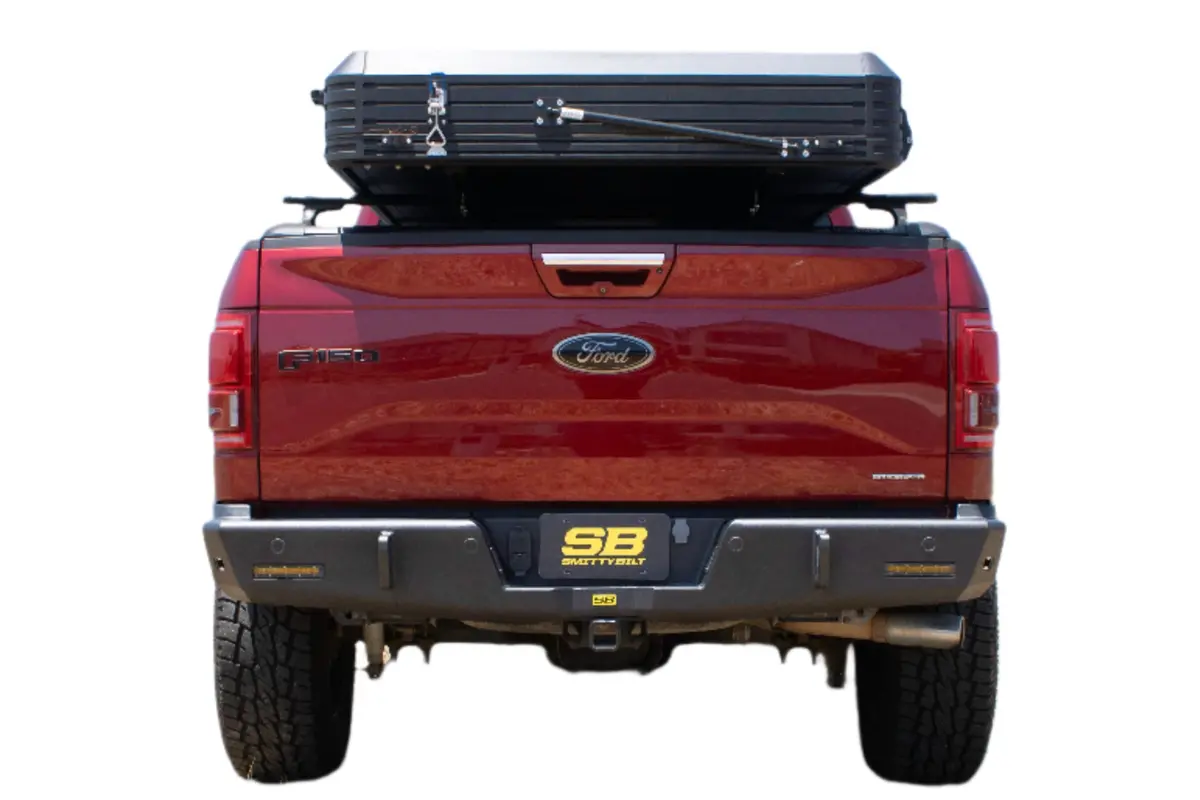 Smittybilt Adventure Series Bolt On Rear Bumper For 2015-2024 Ford F-150 1