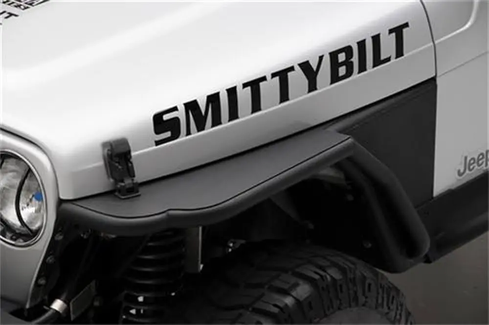 Smittybilt Xrc Front 3" Tube Fenders (Pair) For 1997-2004 Jeep Wrangler Tj / Lj - Recon Recovery 1