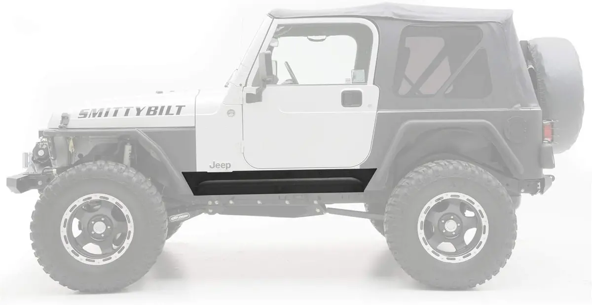 Smittybilt Xrc Rock Sliders For 1997-2006 Wrangler Tj (Pair) - Recon Recovery 1