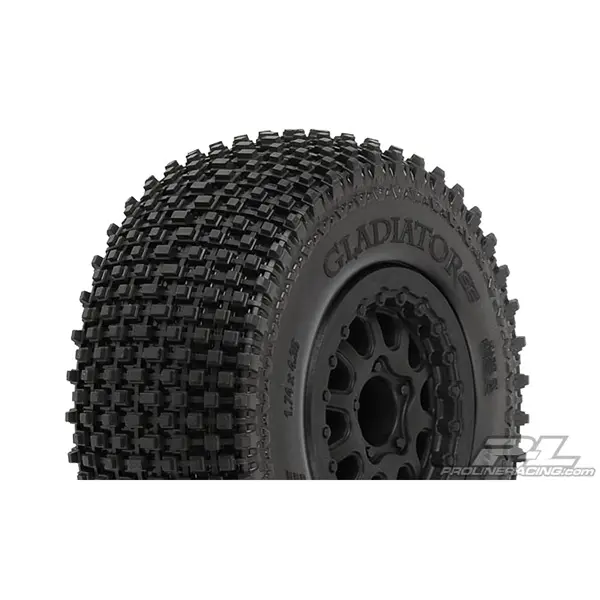 Pro-Line Gladiator Sc Tires W/Renegade Wheels (2) (Slash Rear) (M2) 1