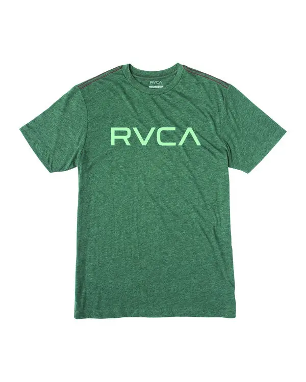 Rvca Big Logo Ss Tee - Sequoia Green 1
