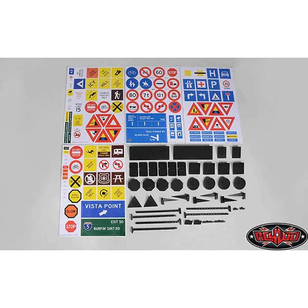 Rc4wd Scale Signs Set 1