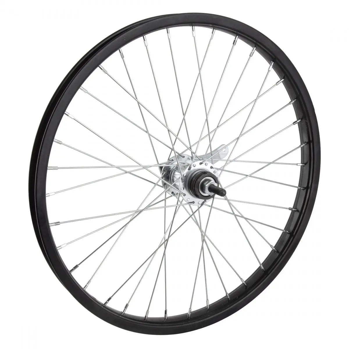 Wheelmaster 20" Steel Juvenile Wheel - Coaster Brake, Black 1