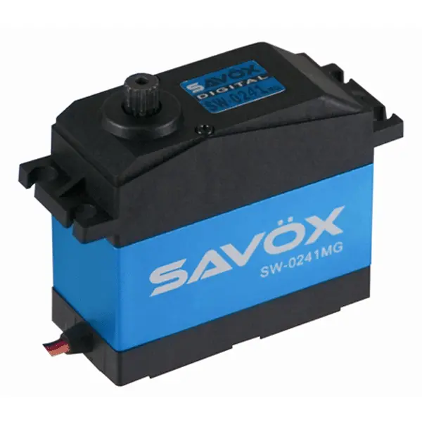 Savox Sw-0241Mg "Super Torque" Waterproof Digital 1/5 Scale Servo (High Voltage) 1