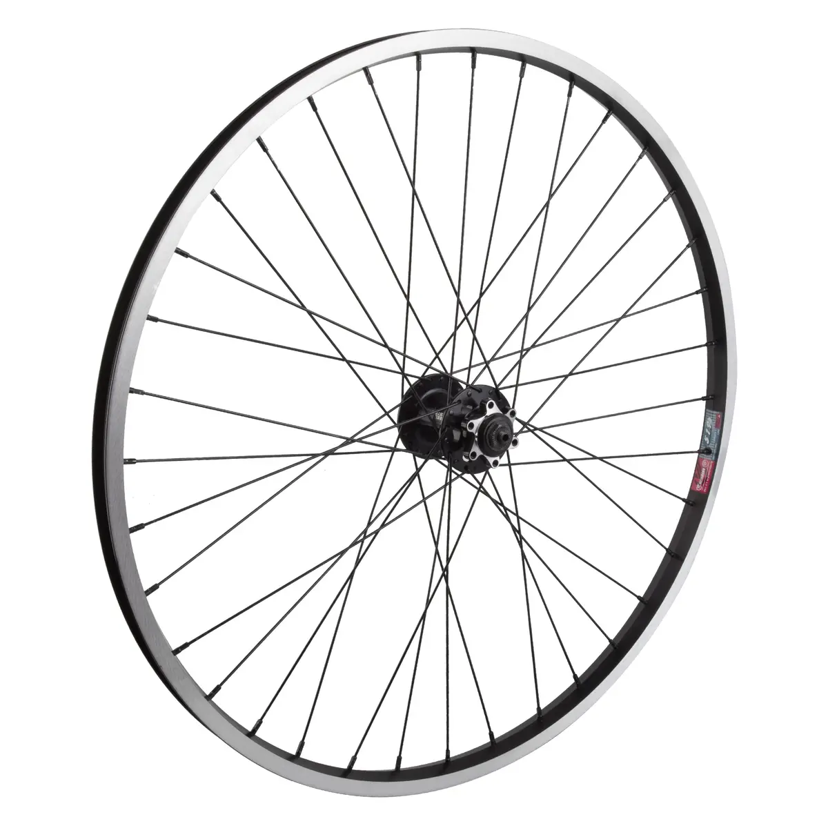 Wheelmaster 26" Alloy Mountain Disc Single Wall Front Wheel - 6 Bolt, Qr 1