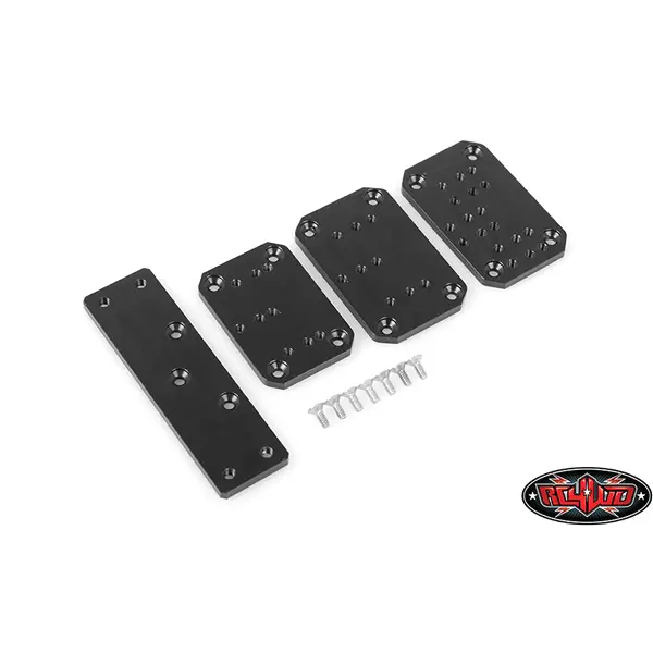 Rc4wd Universal Warn Winch Mounting Plates 1