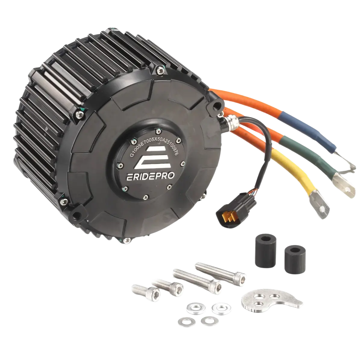 Pro-Ss 6Kw Motor With Pulley (Peak Power 15Kw) (With 1Gear & Bolts Kit ) - E-Ride Pro Ss 3.0 1
