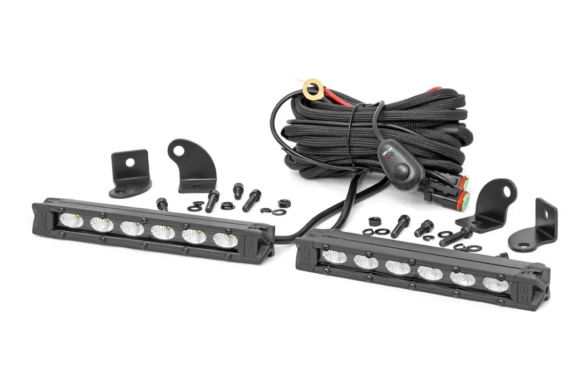Rough Country 70406Abl Led Light Bar - 6 In. 1