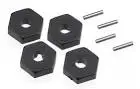 Wheel Hubs, Hex(4)/Axle Pins(4) 1