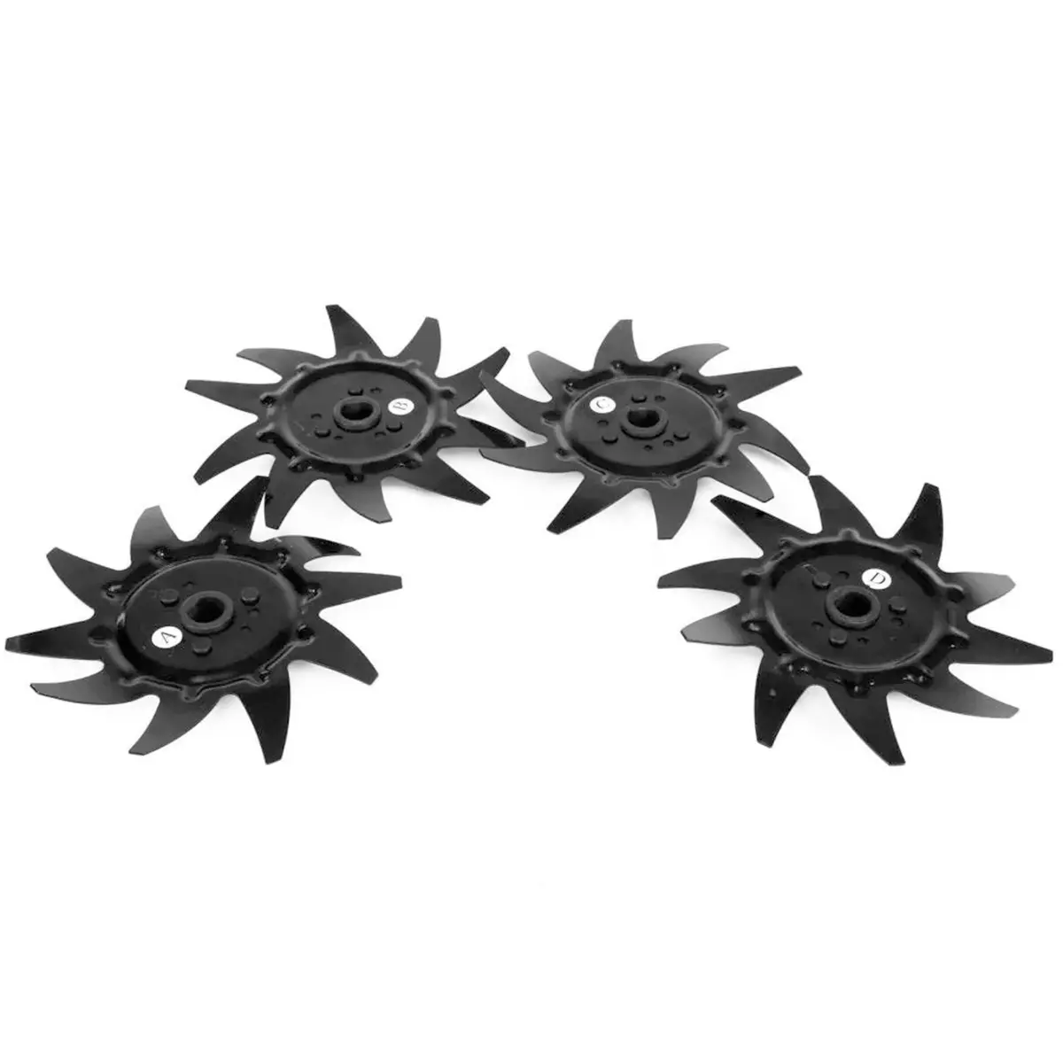 10-Inch Replacement Cultivator / Tiller Tines (4 Pack) 1