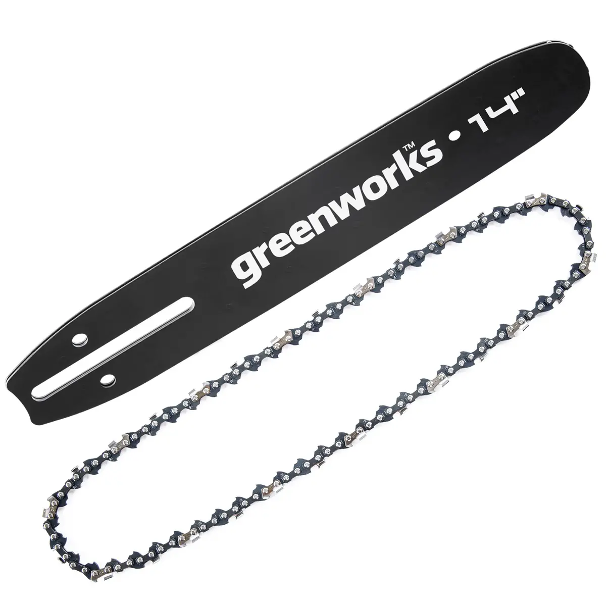 14" Replacement Chainsaw Bar & Chain Combo W/ 3/8" Pitch, .043" Chain Gauge & 52 Dl 1