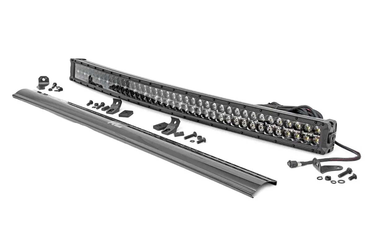 Rough Country 40" Curved Dual Row Cree Led Light Bar | 36,000 Lumens 1