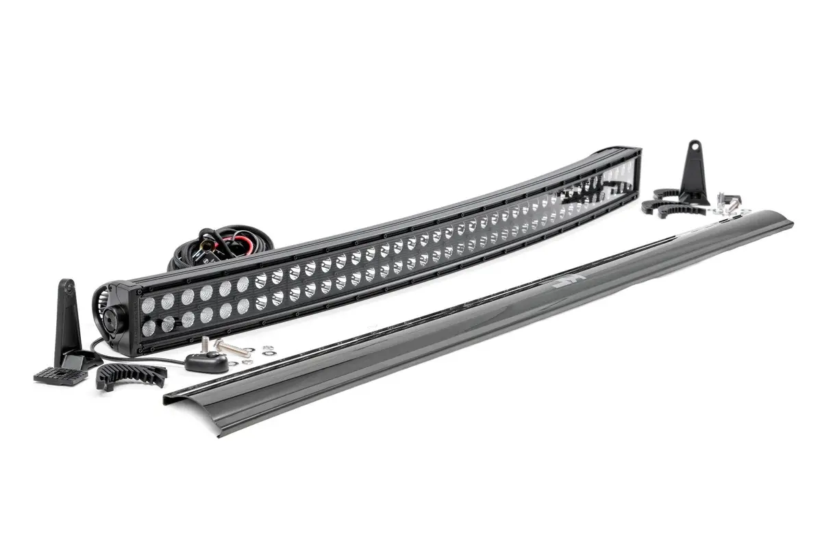 Rough Country 40-Inch Curved Dual Row Cree Led Light Bar – 19,020 Lumens 1