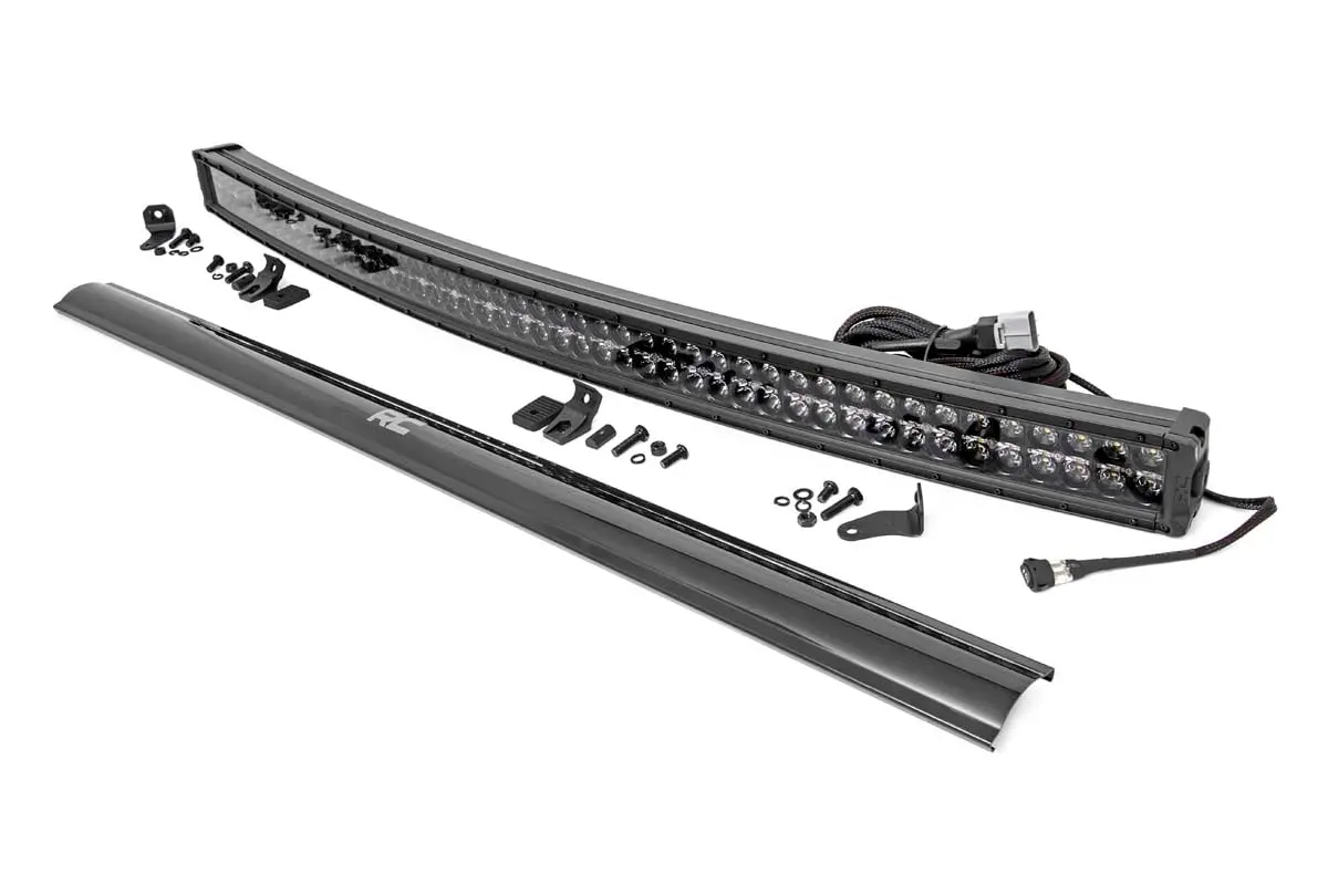 Rough Country 50-Inch Curved Dual Row Cree Led Light Bar | 43,200 Lumens 1