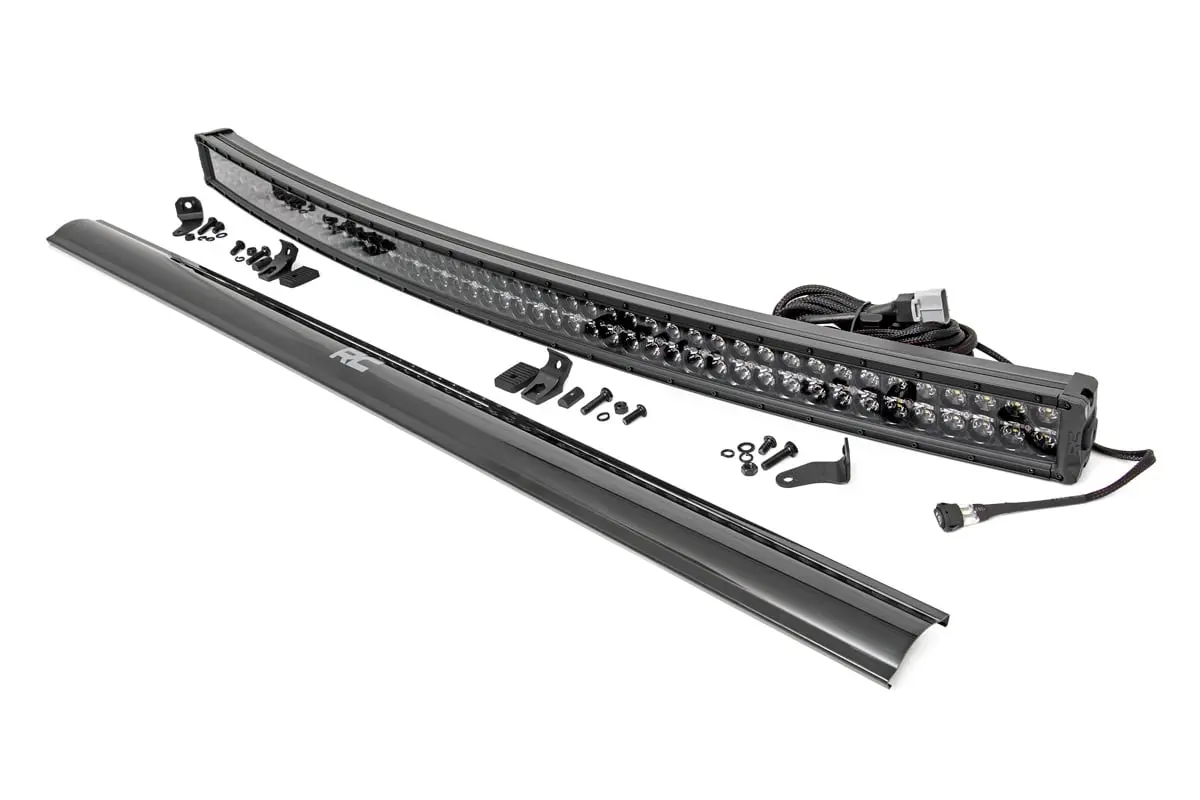 Rough Country 54-Inch Curved Dual Row Cree Led Light Bar | 46,800 Lumens 1