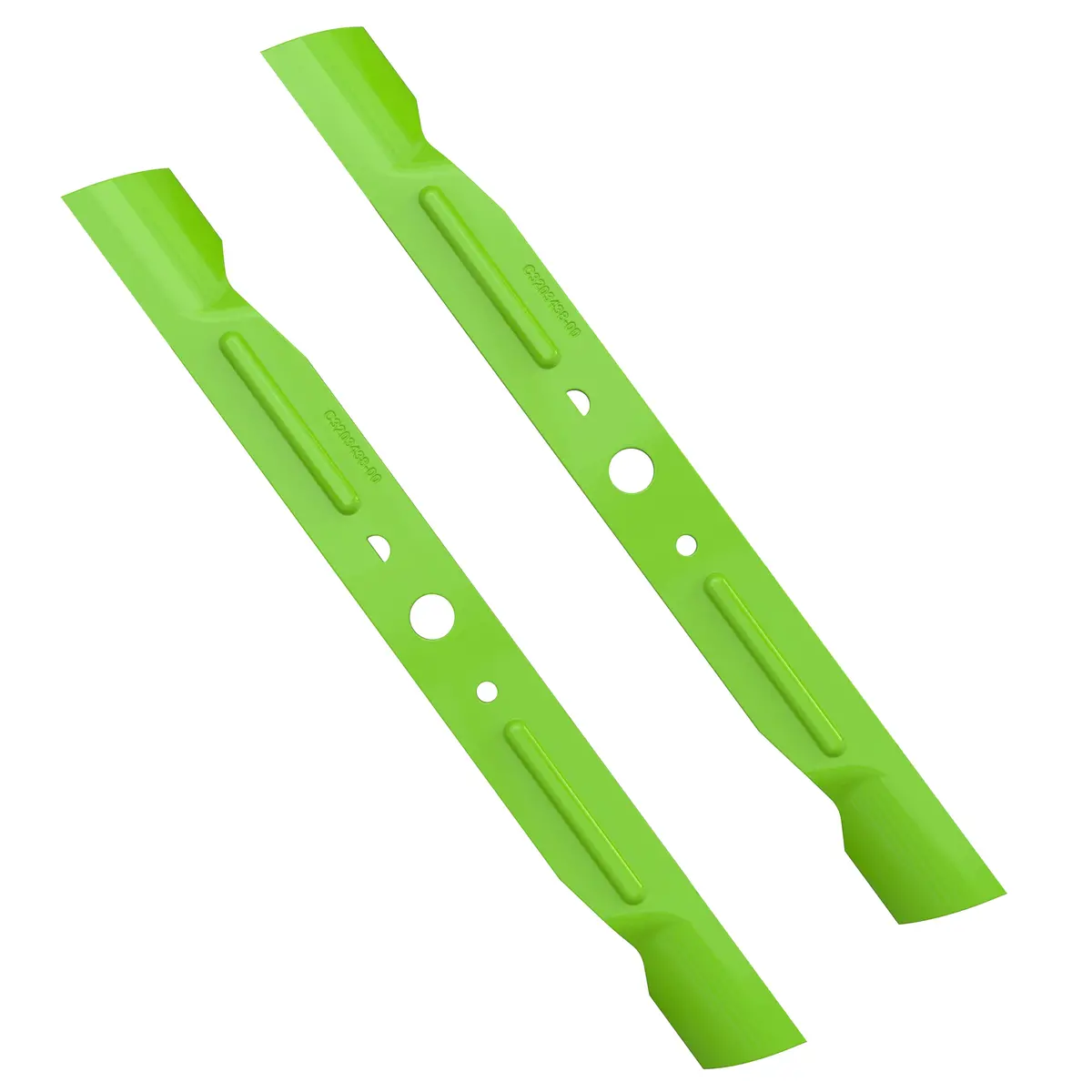 Bagger Blade For Greenworks 42" Crossover Riding Mowers (2Pcs) 1