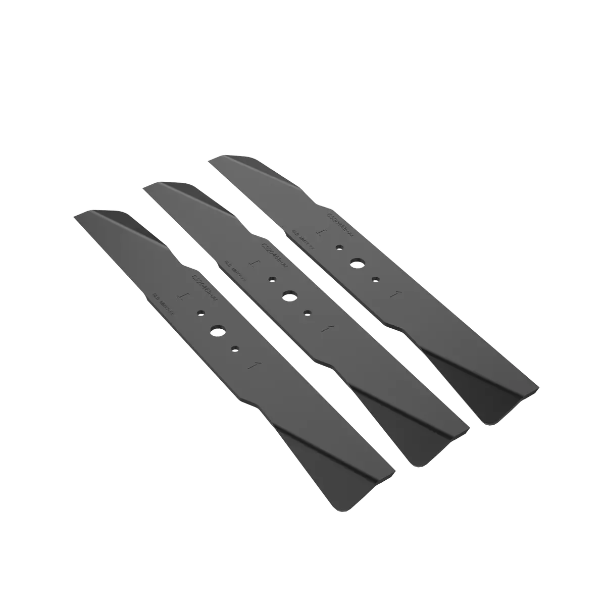 54" Side-Discharge Blade 3Pc 1