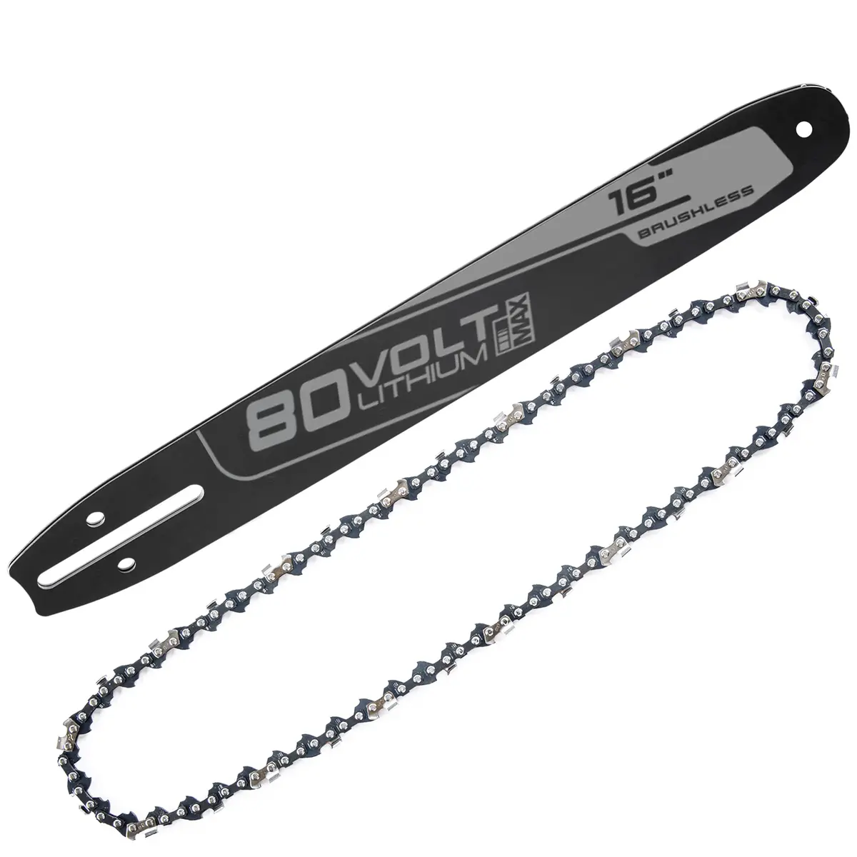 16" Replacement Chainsaw Bar & Chain Combo W/ 3/8" Pitch, .050" Chain Gauge & 56 Dl 1