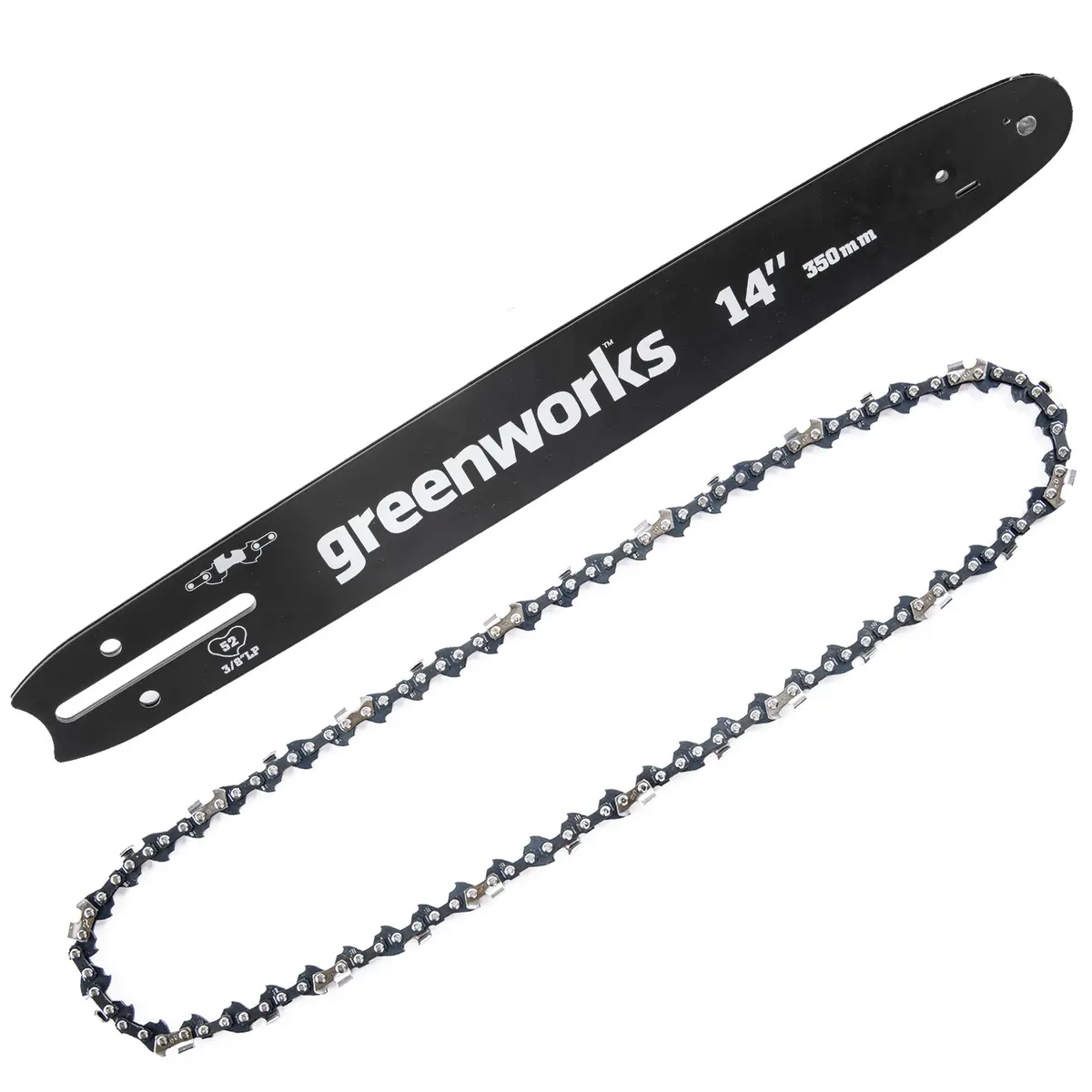 14-Inch Replacement Chainsaw Bar And Chain Combo W/ 3/8" Pitch, .050" Chain Gauge & 56Dl 1