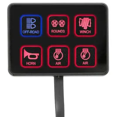 Ss-6 Six-Way Universal Switch Panel 1