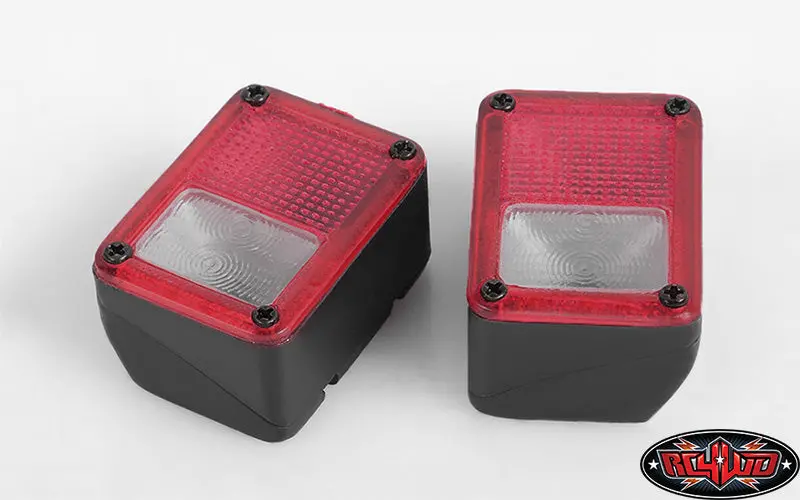 Rc4wd Colored Functional Rear Taillight For Axial Scx10 Jeep Wrangler 1