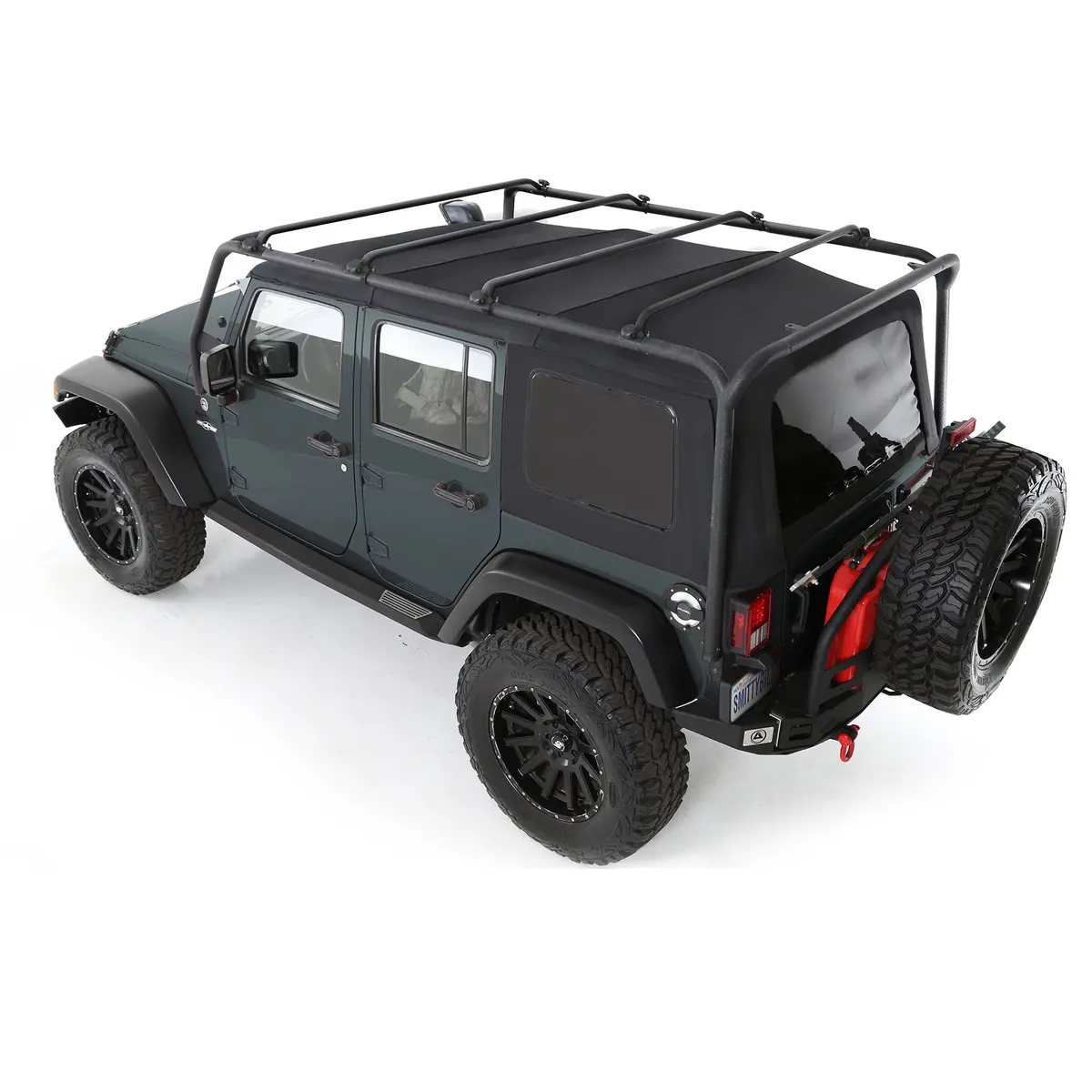 Smittybilt Src Complete Roof Rack Exo Frame For 2007-2018 Jeep Wrangler Jku 1