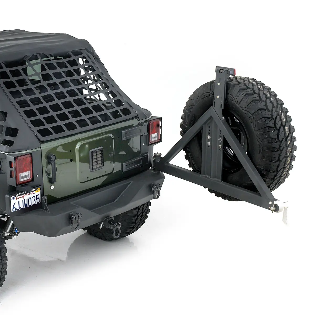 Smittybilt Xrc Gen1 Rear Bumper For 2007-2018 Jeep Wrangler Jk 1