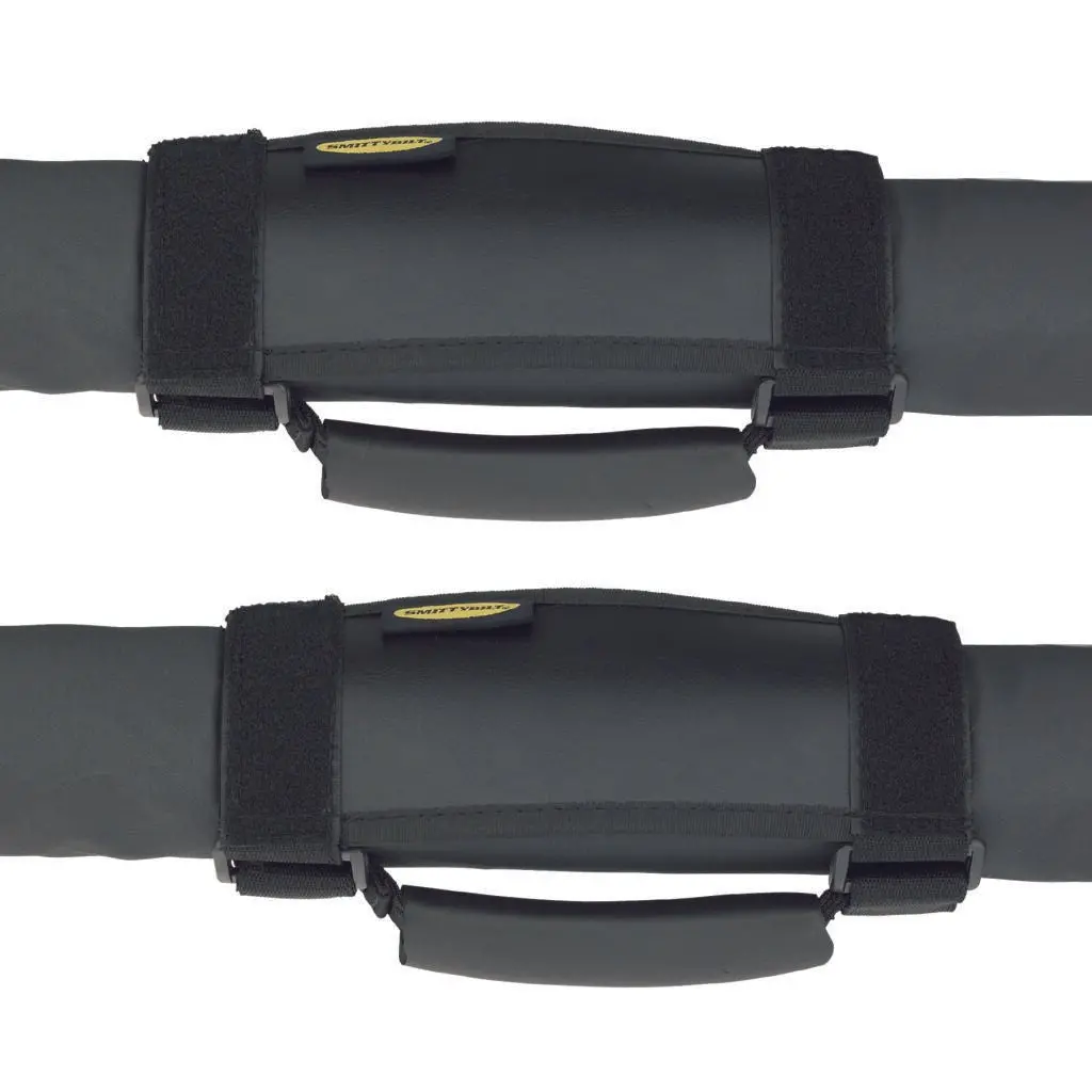 Smittybilt Deluxe Black Grab Handles Pair For 2007-2018 Jeep Wrangler Jk- Recon Recovery 1