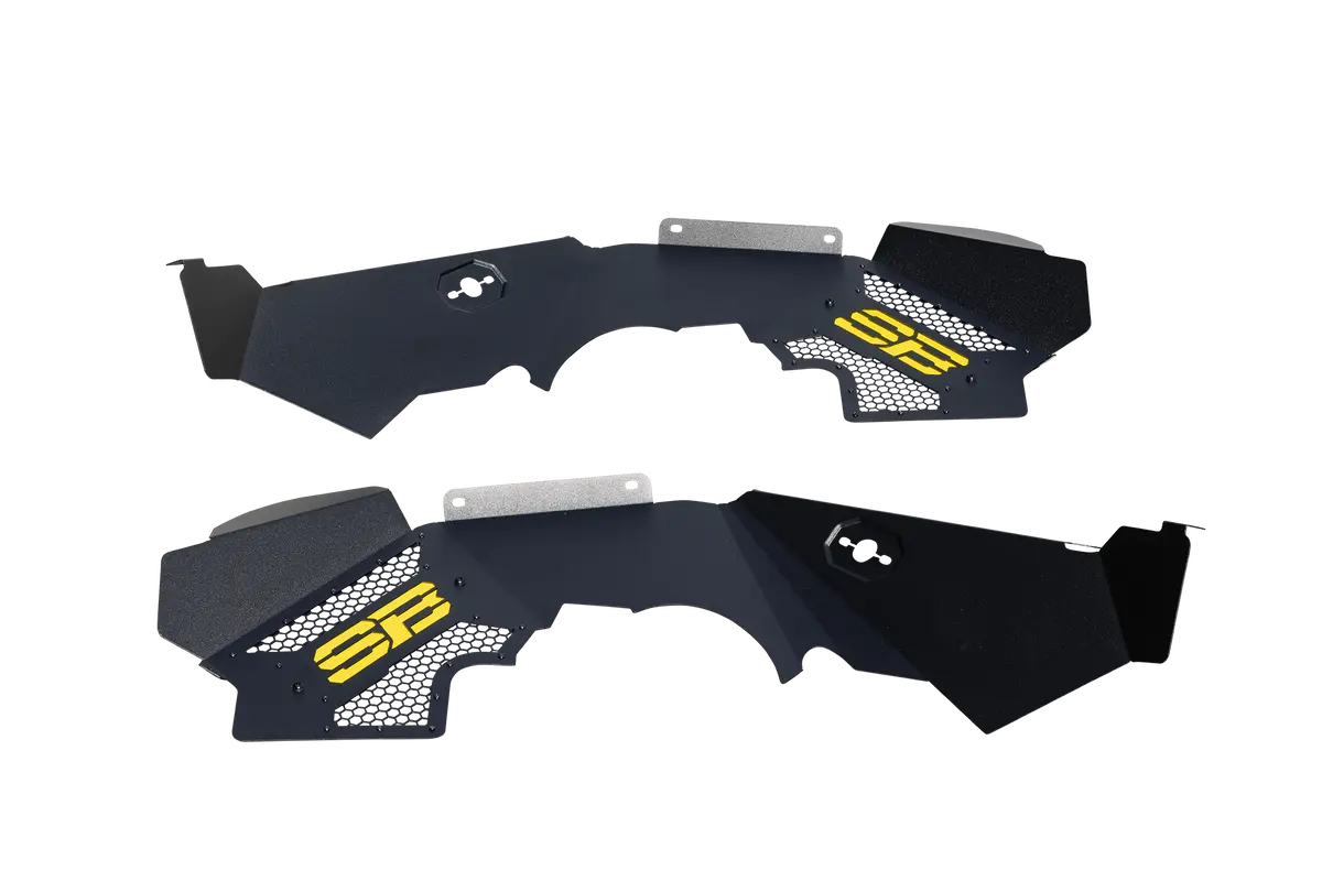 Smittybilt Gen2 Front Aluminum Inner Fender Liners 2007-2018 Jeep Wrangler Jk (Pair) - Recon Recovery 1