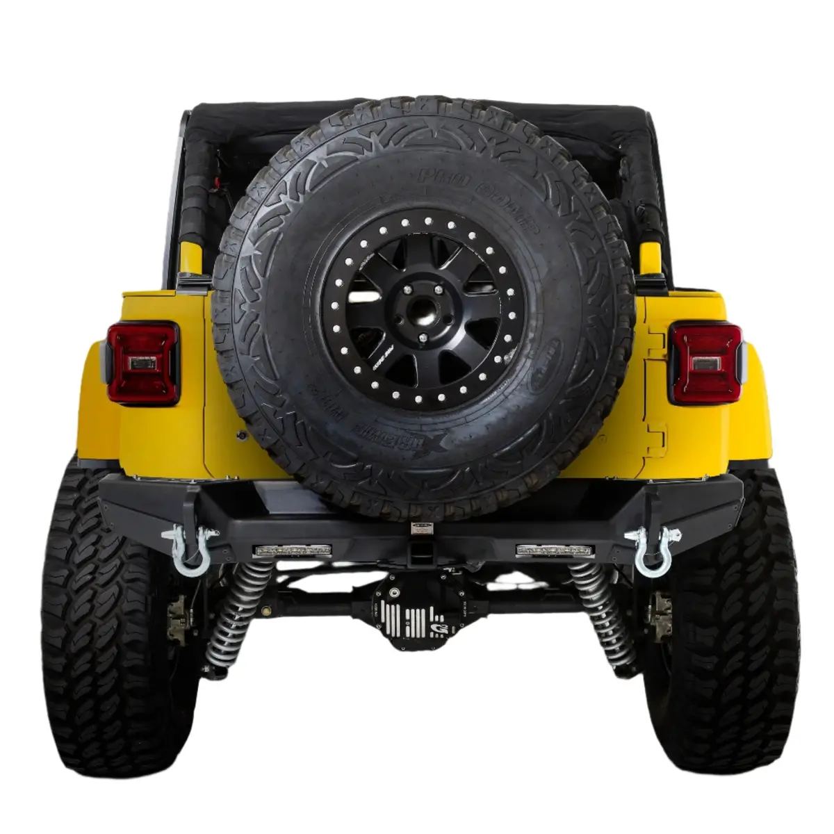 Smittybilt Xrc Gen2 Rear Bumper For 2018-2025 Jeep Wrangler Jl - Recon Recovery 1