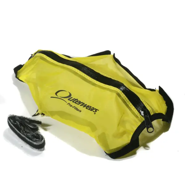 Outerwears Short Course Truck Shroud W/Zipper Taxxas Slash 2Wd (Yellow) 1