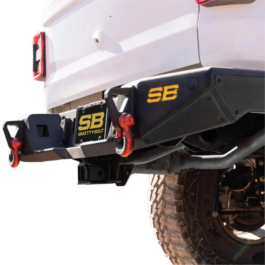 Smittybilt Xrc Gen2 Rear Bumper For 2020-2026 Jeep Gladiator Jt - Recon Recovery 1