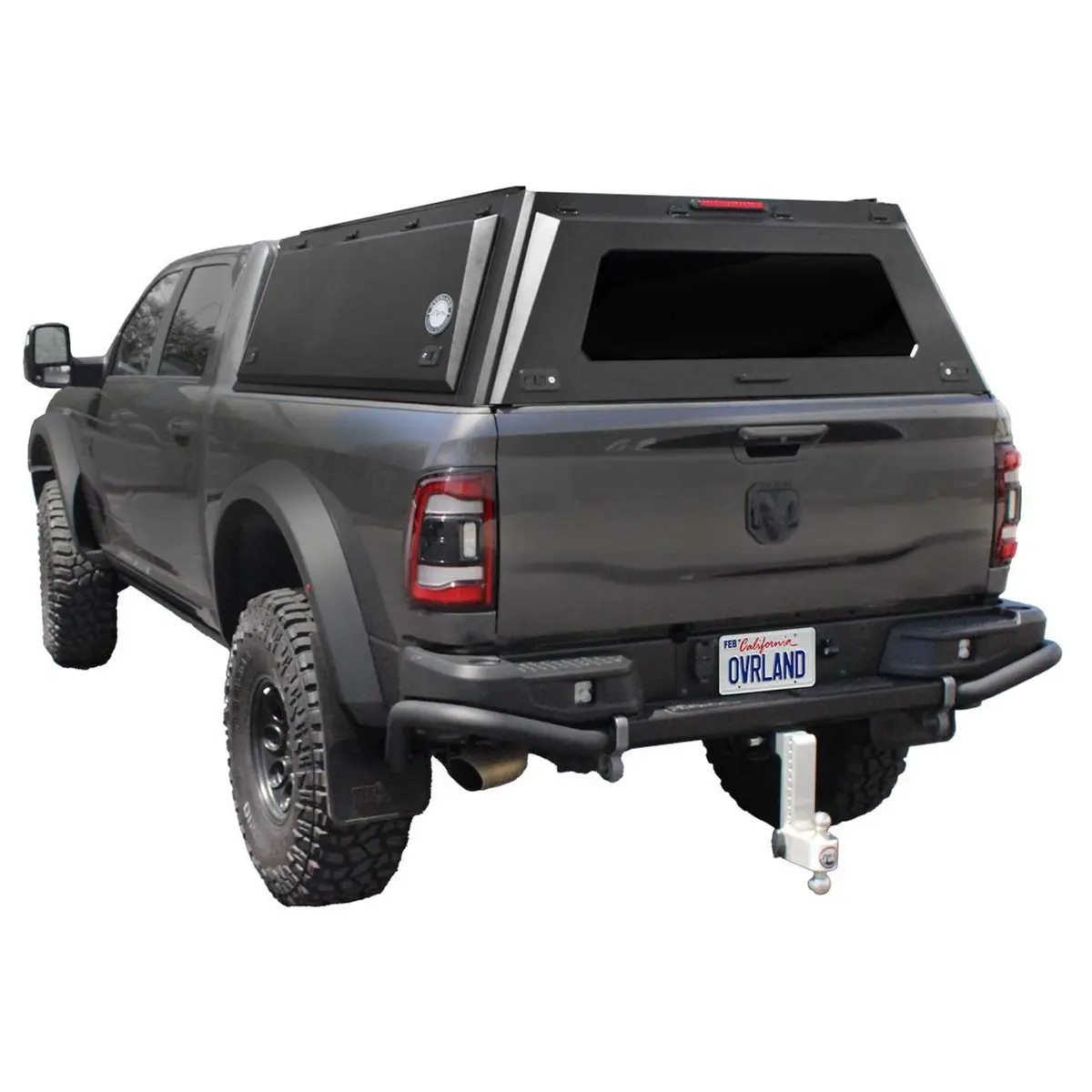 Ovs Expedition Stainless Steel Truck Cap With Wing Doors For 2009-2026 Ram 2500 3500 6.4Ft Bed 1