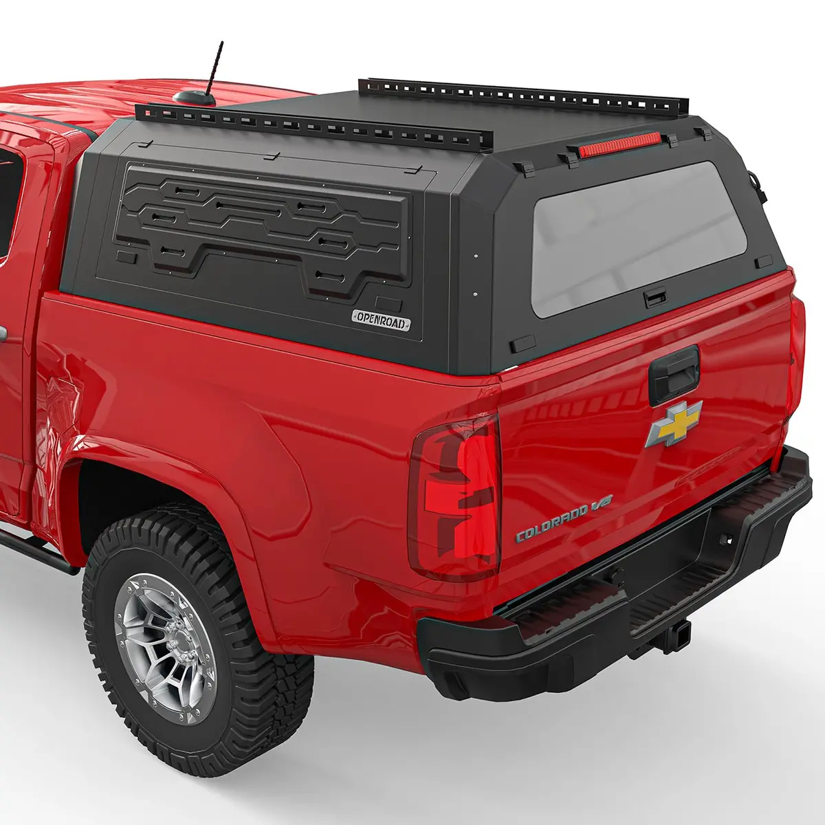 Openroad Aluminum Light Weight Modular Truck Cap For 2015-2022 Gm Colorado & Canyon 5Ft Bed 1