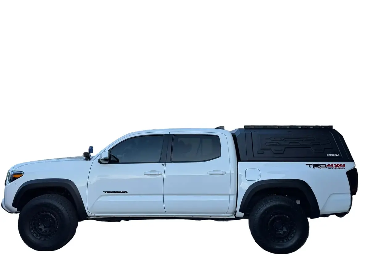 Openroad Aluminum Light Weight Modular Truck Cap For 2016-2023 Toyota Tacoma 5Ft Bed 1