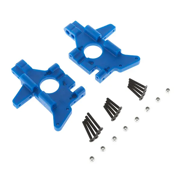 Rpm Rear Bulkheads For The Traxxas T-Maxx And E-Maxx (Blue) 1