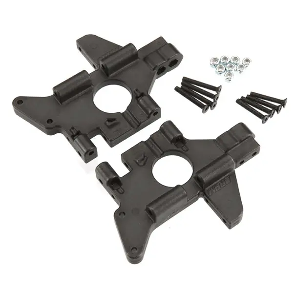 Rpm Rear Bulkheads For The Traxxas T-Maxx And E-Maxx (Black) 1