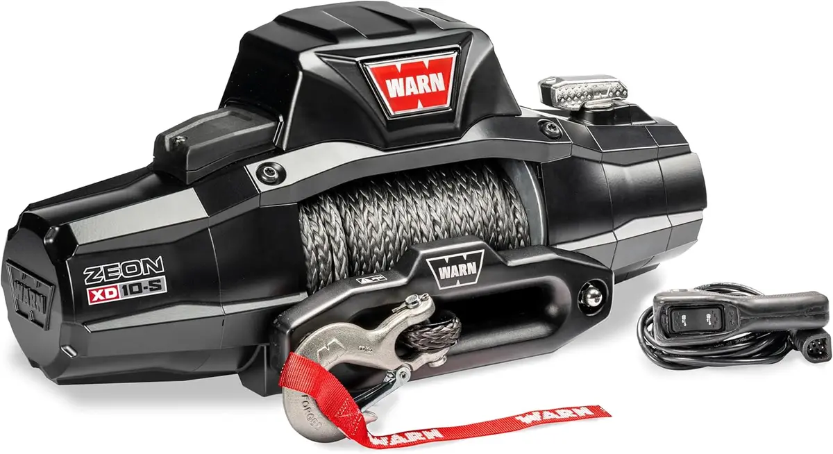 Warn Zeon Xd 10-S Winch – Fastest Line Speed | Ip68k Waterproof Synthetic Rope 1