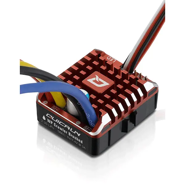 Hobbywing Quicrun Waterproof 1080 Brushed Crawling Esc (2-3S) 1