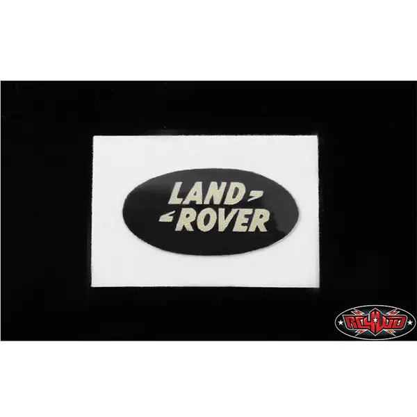 Rc4wd Land Rover Emblem For Defender D90 Body (Black) (D) 1